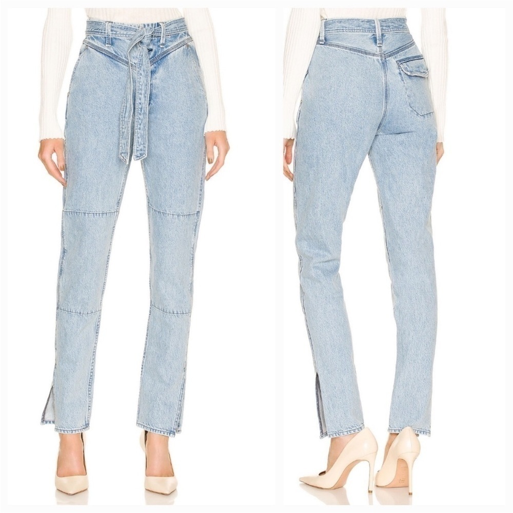 Rag & Bone Mia Yoke in Clean Lou